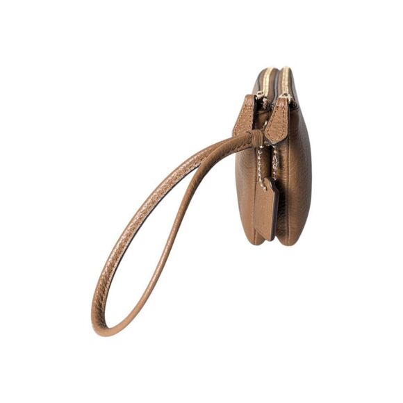 COACH Double Corner Zip Wristlet - Picture 4 of 10